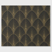 Classic Art Deco Seamless Pattern. Geometric Styli ラッピングペーパー (フラット)