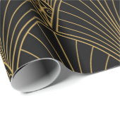 Classic Art Deco Seamless Pattern. Geometric Styli ラッピングペーパー (ロールコーナー)