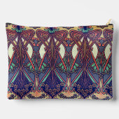 Classic Art Nouveau Floral アクセサリーポーチ (裏面)