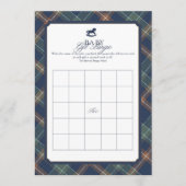 Classic Baby Gift Bingo Game Card アドバイスカード (正面)