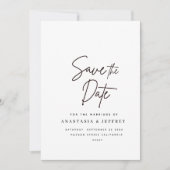 classic black and white whimsical save the date (正面)