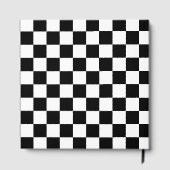 Classic black checkerboard ゲストブック (裏面)