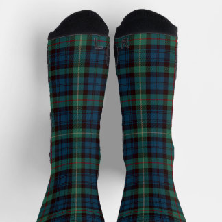 Classic Black Watch Tartan Socks, Traditional Scot ソックス