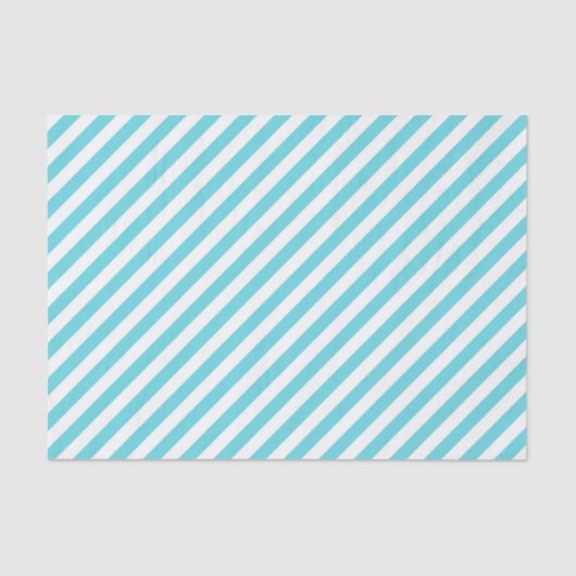Classic blue and white diagonal stripes 薄葉紙 (正面)