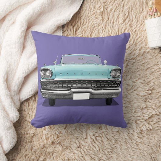 CLASSIC BLUE CAR THROW PILLOW クッション (ブランケット)