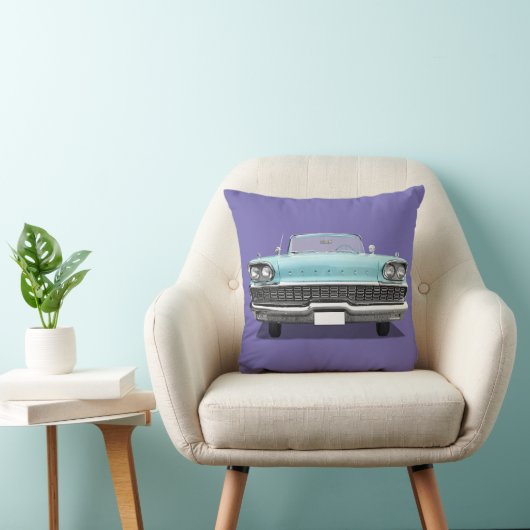 CLASSIC BLUE CAR THROW PILLOW クッション (椅子)