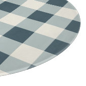 Classic Blue Farmhouse Gingham Style カッティングボード (角)