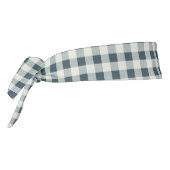 Classic Blue Farmhouse Gingham Style タイヘッドバンド (回転270)