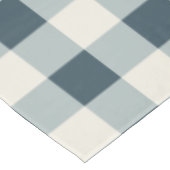 Classic Blue Farmhouse Gingham Style テーブルクロス (アングル)