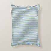 Classic Blue Stripe Accent Pillow アクセントクッション (正面(垂直))