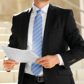 Classic Blue Stripes ネクタイ