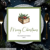 Classic Boho Scandinavian Christmas Tree Table 