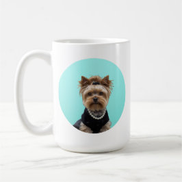 Classic Breakfast Poster Yorkshire Terrier Yorkie コーヒーマグカップ