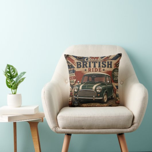 Classic British Car クッション (椅子)