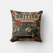 Classic British Car クッション (正面)