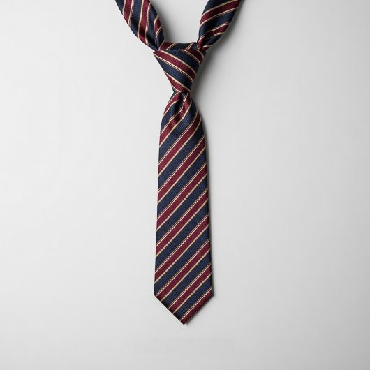 Classic British Repp Stripe ネクタイ