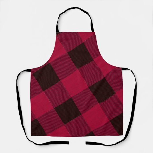 Classic Buffalo Check Heritage エプロン (正面)