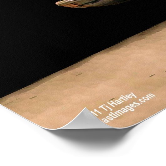 CLASSIC CADILLAC CONVERTIBLE ポスター (角)