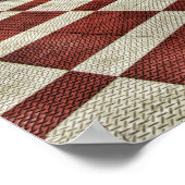 Classic Cadillac street rod ポスター (角)