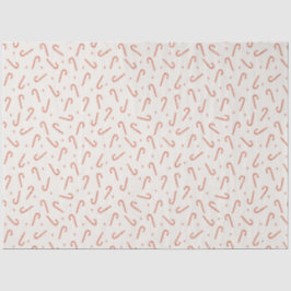 Classic Candy Cane Red Stars Christmas 薄葉紙