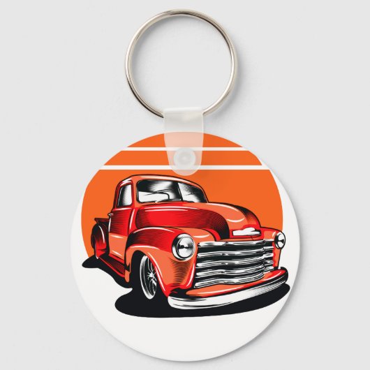 classic car キーホルダー (正面)
