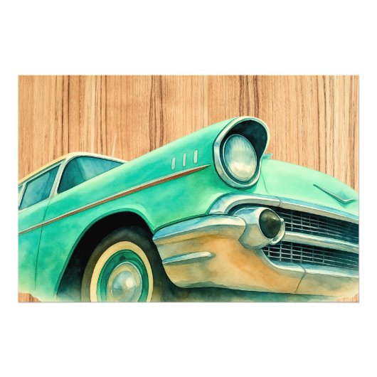 Classic Car フォトプリント (正面)