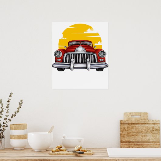 classic car 2 ポスター (キッチン)