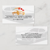 Classic Car | Auto Parts | Mechanic  名刺 (正面/裏面)