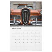 Classic Car Calendar カレンダー (2月 2026)