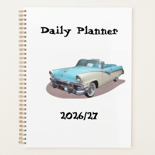 Classic Car Daily プランナー手帳 (正面)