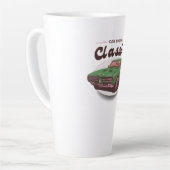 Classic Car Show カフェラテマグ (左アングル)