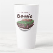 Classic Car Show カフェラテマグ (正面)