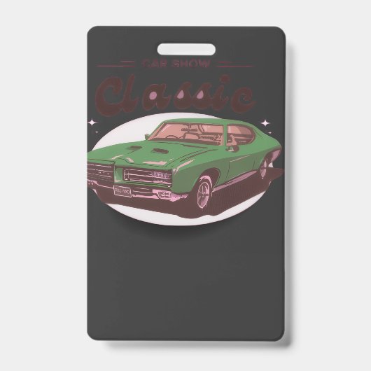 Classic Car Show バッジ (正面)
