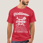 Classic Car Special Edition Model 2000 Birthday vi Tシャツ (正面)