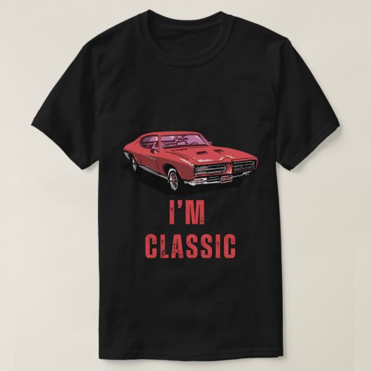 classic car tシャツ (デザイン正面)