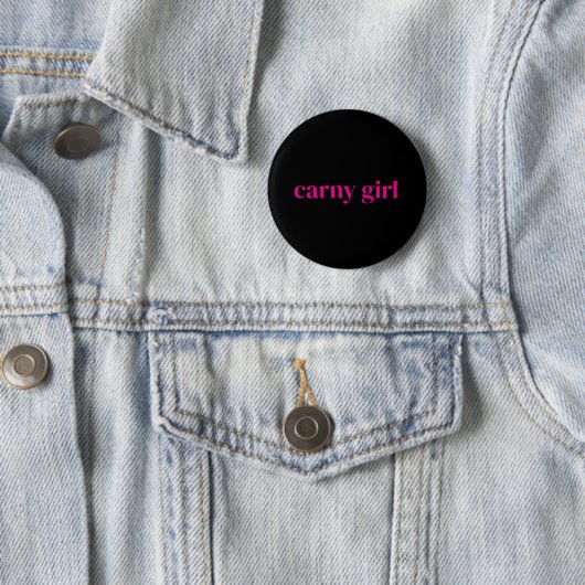 Classic Carny Girl  缶バッジ (インサイチュ)