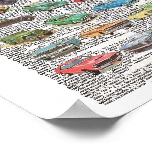 Classic Cars ポスター (角)