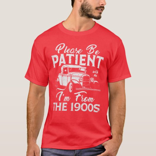 Classic Cars Saying Please Be Patient With Me girl Tシャツ (正面)