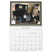Classic Cars Vintage Dresses Photo Quote Calendar カレンダー (1月 2026)