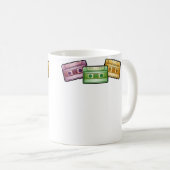 Classic Cassette Tapes For Playing Music 90S コーヒーマグカップ (正面右)