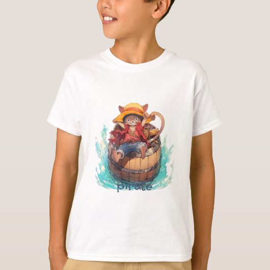 Classic Cat Pirate Tシャツ (正面)