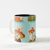 Classic Charm Coffee Mug ツートーンマグカップ (正面左)