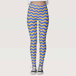 Classic Chevron Striped Leggings レギンス