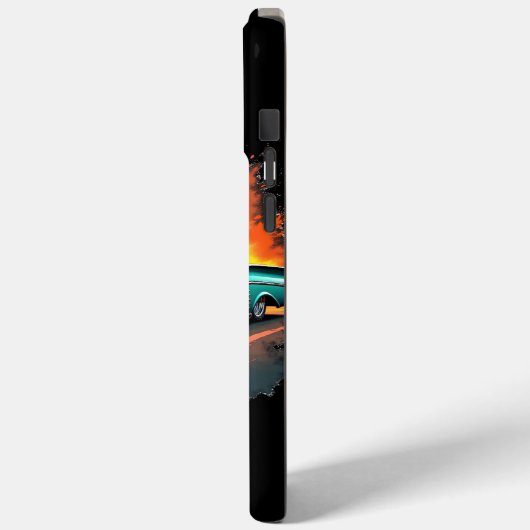 Classic Chevy Street Art iPhone Case Case-Mate iPhoneケース (裏面 / 左)