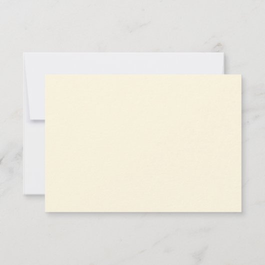 Classic Chic Birds Ivory Formal Wedding RSVP Cards (裏面)