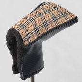 Classic Chic Scottish Tartan Pattern ゴルフヘッドカバー (3/4 正面)