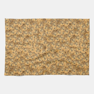 Classic Chocolate Chip Cookies Pattern Towel キッチンタオル