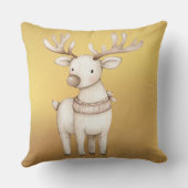 Classic Christmas Buffalo Plaid Pillow クッション (裏面)