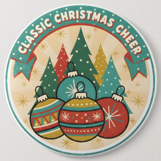 Classic Christmas Cheer 缶バッジ