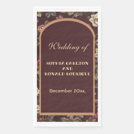 Classic Christmas Chinoiserie Romantic Wedding  (正面)